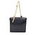 Borsa a mano in pelle nera Christian Dior Nero