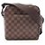 Sac à épaule Louis Vuitton Olaf PM Marron Damier ebène