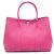 Hermès Hermes Garden Party PM Tote Bag Pink