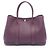 Hermès Bolso Tote Hermes Garden Party TPM Púrpura