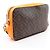 Zucca Fendi Diagonal Camera Case Marrone Arancione - vista 2