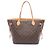 Sac cabas Louis Vuitton Neverfull MM Monogram Marron Monogramme