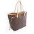 Sac cabas Louis Vuitton Neverfull MM Monogram Marron Monogramme - vue 2