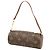 Louis Vuitton Brown Monogram Papillon Pochette Castaño - vista 2