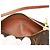 Louis Vuitton Brown Monogram Papillon Pochette Castaño - vista 5