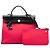 Hermès Pink Toile Herbag Zip 31 Rosa - vista 7