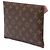 Louis Vuitton Brown Monogram Pochette Kirigami GM Castaño - vista 2