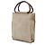 Tote Chanel Beige CC Canvas com alças de madeira Bege - vista 2