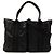 Hermès Black Derma Caravan Horizontal MM Nero