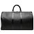 Louis Vuitton Black Epi Keepall 50 Schwarz