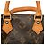 Louis Vuitton Brown Monogram Nano Speedy Dating Marrone - vista 7