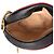 Borsa a tracolla rotonda Gucci Mini GG Marmont in pelle matelassé nera con manico Torchon Nero - vista 4