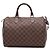 Louis Vuitton Brown Damier Ebene Speedy 30 Castaño