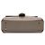 Borsa Satchel Gucci Small in pelle Dollar Calf marrone con G intrecciate Taupe - vista 3
