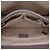 Borsa Satchel Gucci Small in pelle Dollar Calf marrone con G intrecciate Taupe - vista 4