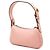 Borsa a spalla Gucci Aphrodite Mini in pelle di capra rosa - vista 2