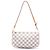 Louis Vuitton White Damier Azur Pochette Accessoires Bianco