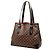 Louis Vuitton Brown Damier Ebene Hampstead MM Castaño - vista 2