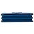 Portafoglio con catena Prada Blue Saffiano Lux Monochrome - vista 3