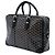 Goyard Black Goyardine Ambassade MM Preto - vista 2