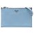 Sac à épaule Prada Blue Saffiano Bleu Bleu clair