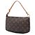 Louis Vuitton Brown Monogram Pochette Accessoires Castaño - vista 2