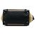 Céline Celine Mini Luggage Tote in pelle di vitello tricolore e camoscio marrone - vista 3