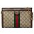 Gucci Beige Small GG Supreme Web Ophidia Chain Crossbody