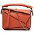 Borsa Puzzle Nano LOEWE in vitello arancione