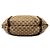 Gucci Borsa Hobo Techno Horsebit in canvas GG beige - vista 3