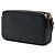Chanel Black CC Quilted Calfskin Double Zip Clutch mit Kette Schwarz - Ansicht 2