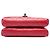 Chanel Red Small Quilted Calfskin Double Pocket Top Handle Flap Roja - vista 3