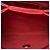 Chanel Red Small Quilted Calfskin Double Pocket Top Handle Flap Roja - vista 4