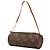 Louis Vuitton Brown Monogram Papillon Pochette Castaño - vista 2