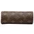 Louis Vuitton Brown Monogram Papillon Pochette Castaño - vista 3