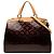 Louis Vuitton Purple Monogram Vernis Brea MM Roxo