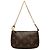 Louis Vuitton Brown Monogram Mini Pochette Accessoires Marron