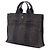 Hermès Gray Canvas Herline PM Marrom - vista 2