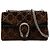 Borsa a tracolla Dionysus in velluto GG marrone Medium di Gucci