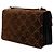 Borsa a tracolla Dionysus in velluto GG marrone Medium di Gucci - vista 2