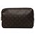 Louis Vuitton Brown Monogram Trousse Toilette 28 Braun