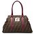 Fendi Zucca Canvas Tote braun