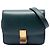 Céline Celine Green Small Calfskin Classic Box Grün Dunkelgrün