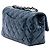 Chanel Blue Mini Rectangular Classic Patent Single Flap Blau Dunkelblau - Ansicht 2