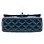 Chanel Blue Mini Rectangular Classic Patent Single Flap Blau Dunkelblau - Ansicht 3