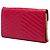 Autre Marque Carteira de corrente envelope Saint Laurent Red Grain De Poudre Cassandre Vermelho - vista 2