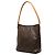 Louis Vuitton Brown Monogram Looping GM Castaño - vista 2