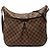 Louis Vuitton Brown Damier Ebene Bloomsbury GM Marrone