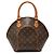 Louis Vuitton Brown Monogram Ellipse PM Marrom