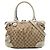 Borsa Satchel Gucci Beige GG Canvas Sukey